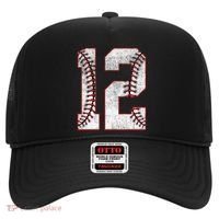 12th Birthday party Twelve 12 Year Old Baseball Bday Hat thumb 0