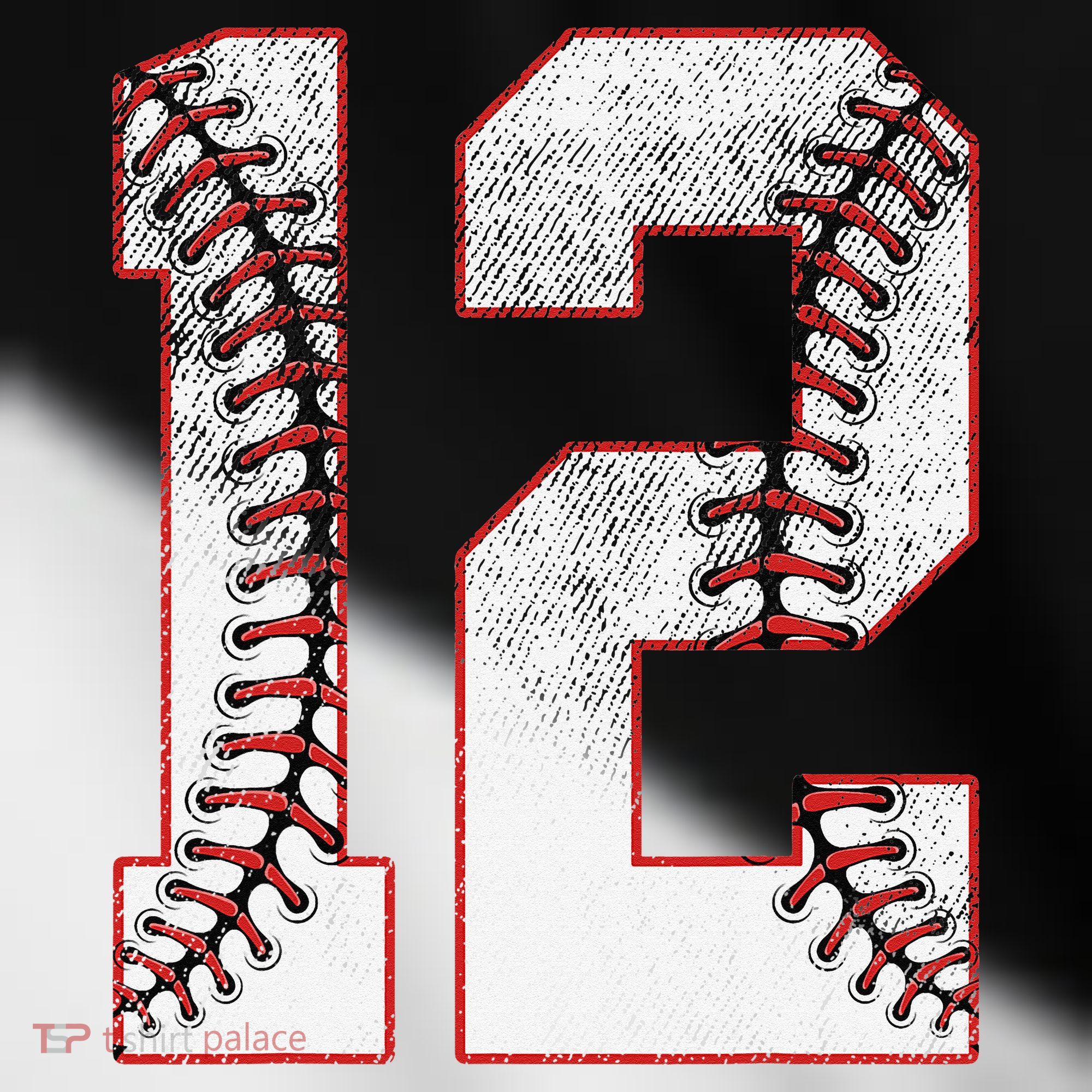 12th Birthday party Twelve 12 Year Old Baseball Bday Toddler Fine Jersey T-Shirt