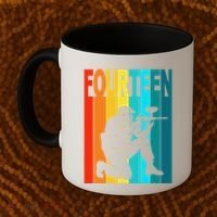 14th Birthday Paintball Theme 14 Year Old Boy Birthday Coffee Mug thumb 2