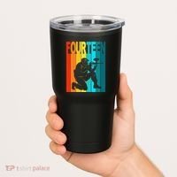 14th Birthday Paintball Theme 14 Year Old Boy Birthday Tumbler thumb 2