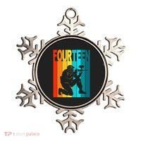 14th Birthday Paintball Theme 14 Year Old Boy Birthday Ornament thumb 0