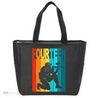 14th Birthday Paintball Theme 14 Year Old Boy Birthday Tote Bag thumb 0
