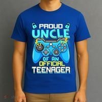 13th Birthday Proud Uncle Teenager Video Game Meaningful Gift T-Shirt thumb 3