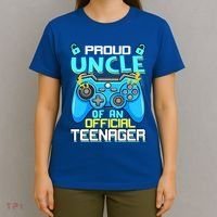 13th Birthday Proud Uncle Teenager Video Game Meaningful Gift T-Shirt thumb 4