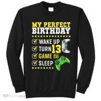 13th Birthday Party Perfect For Gamer 13 Years Old Sweatshirt thumb 0