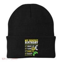 13th Birthday Party Perfect For Gamer 13 Years Old Beanie thumb 0
