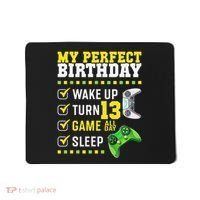 13th Birthday Party Perfect For Gamer 13 Years Old Mousepad thumb 0