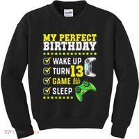 13th Birthday Party Perfect For Gamer 13 Years Old Kids Sweatshirt thumb 0