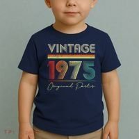 1975 Birthday Retro Original Parts 48th Birthday Toddler T-Shirt thumb 2