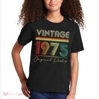 1975 Birthday Retro Original Parts 48th Birthday Kids T-Shirt thumb 2