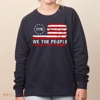 1776 Betsy Ross We The People Women's Sweatshirt thumb 0