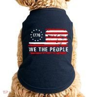1776 Betsy Ross We The People Doggie Tank thumb 0