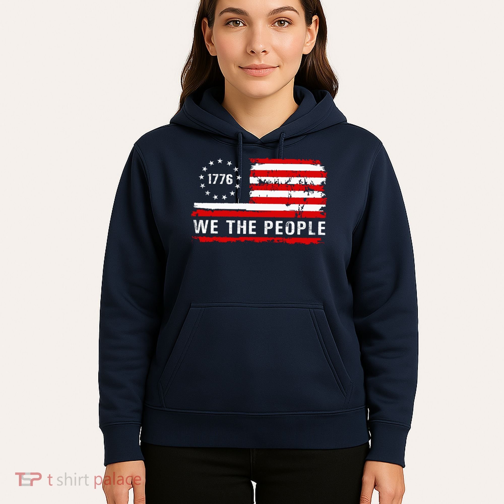 1776 Betsy Ross We The People Hoodie