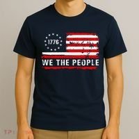 1776 Betsy Ross We The People T-Shirt thumb 3