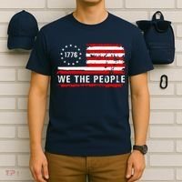 1776 Betsy Ross We The People T-Shirt thumb 6