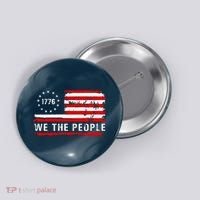 1776 Betsy Ross We The People Button thumb 0