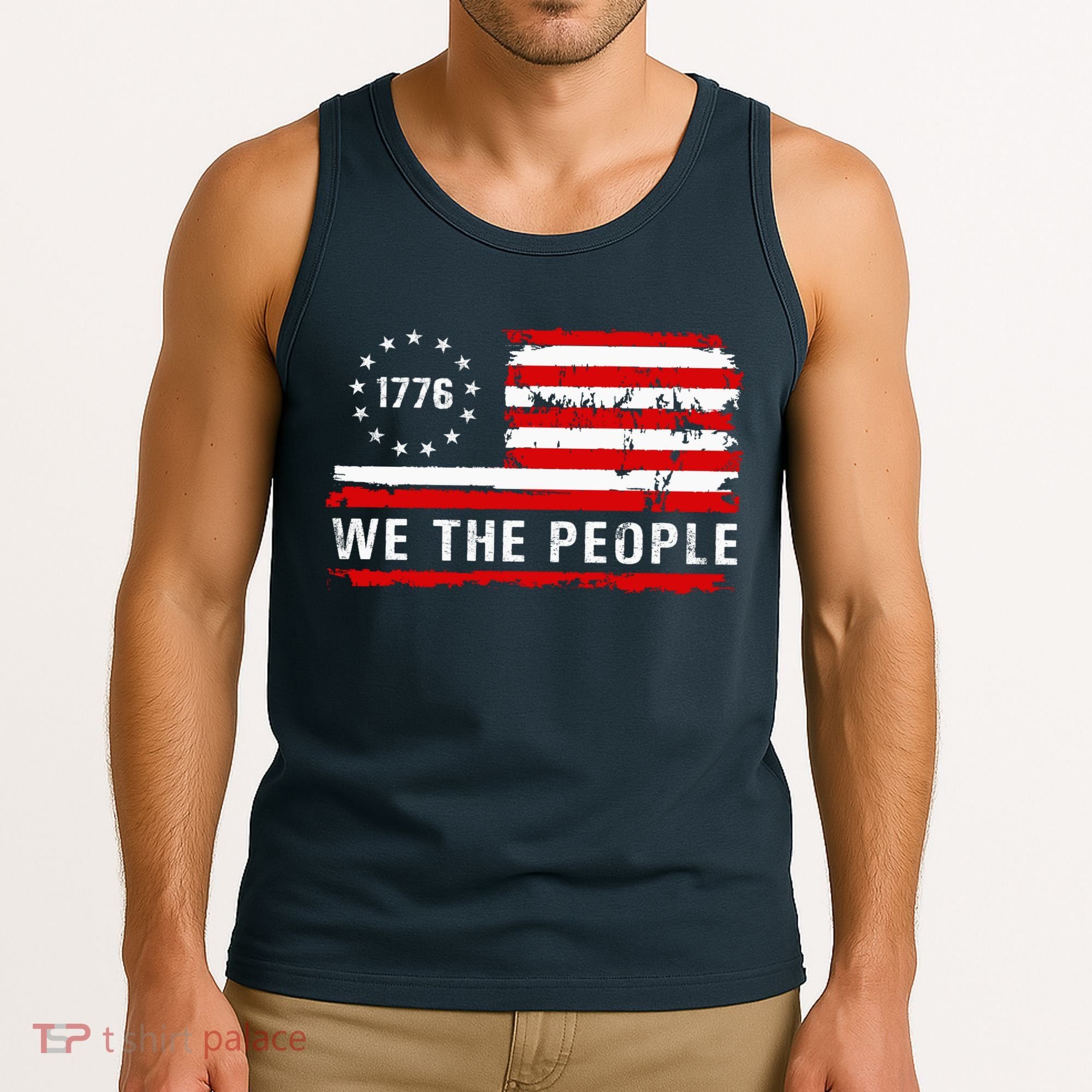 1776 Betsy Ross We The People Tank Top