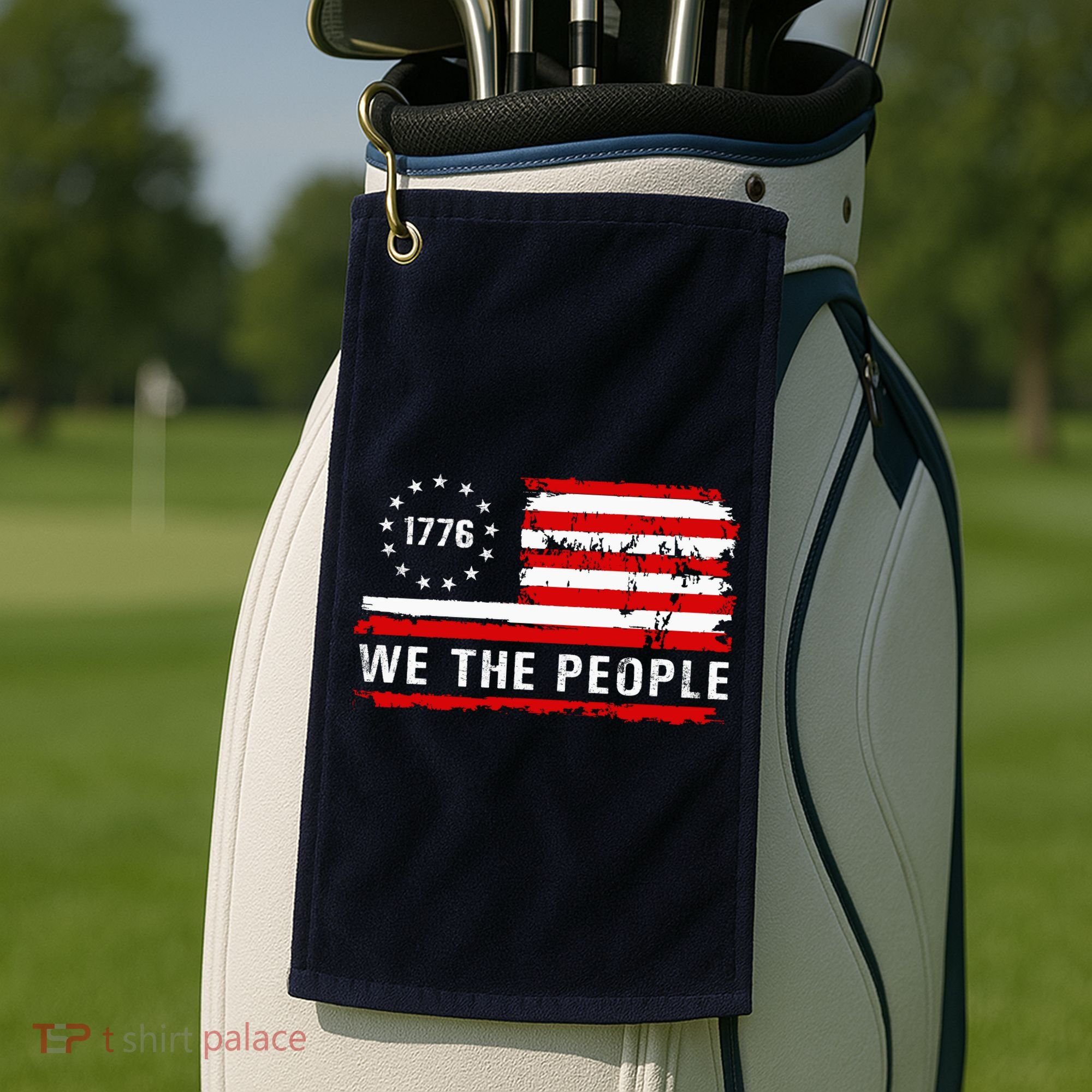 1776 Betsy Ross We The People Golf Towel