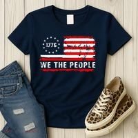 1776 Betsy Ross We The People Women's T-Shirt thumb 3