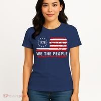 1776 Betsy Ross We The People Women's T-Shirt thumb 4