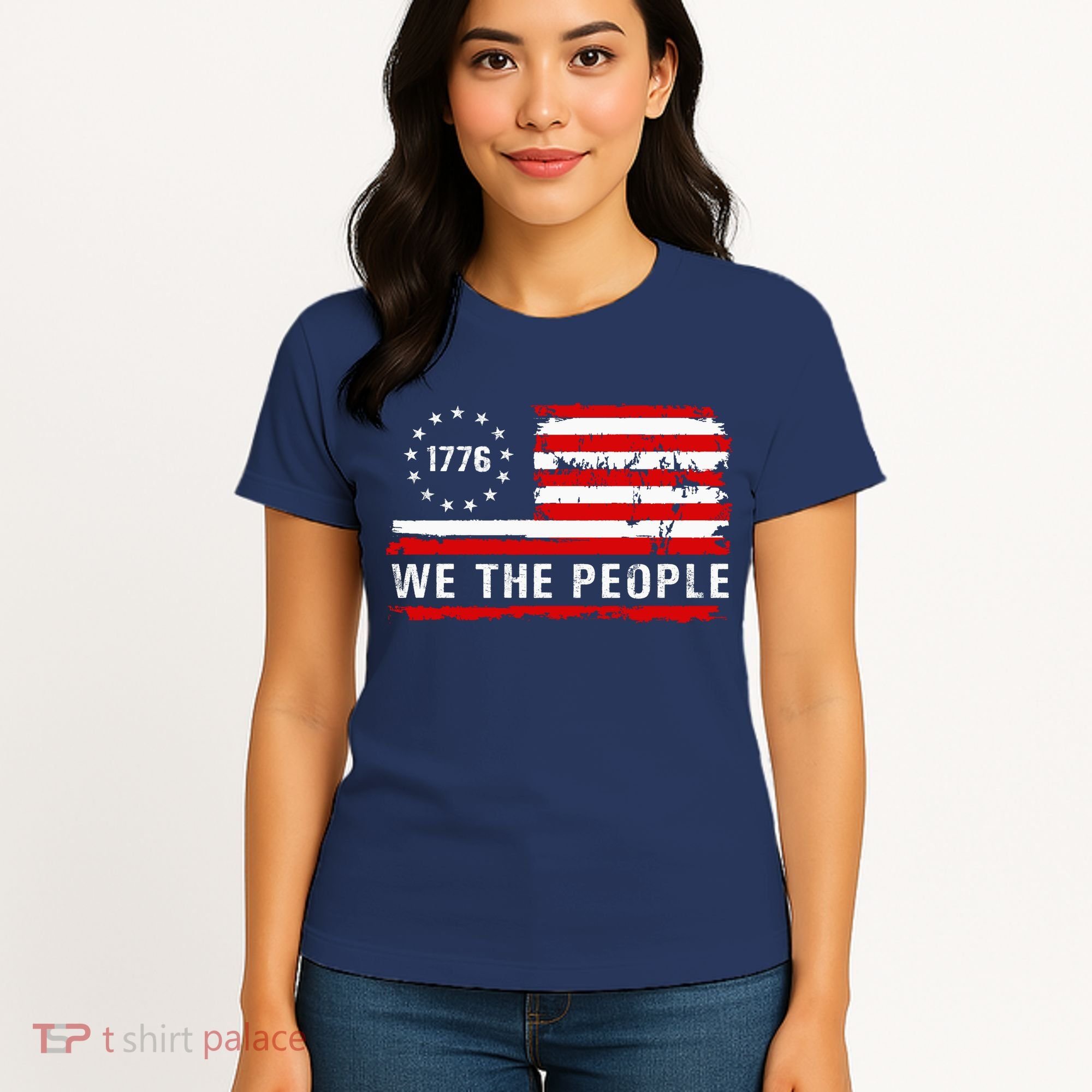 1776 Betsy Ross We The People Women's T-Shirt