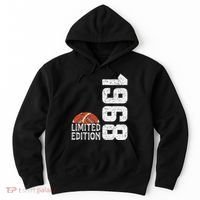 1968 Birthday Rugby Limited Edition Born In 1968 Hoodie thumb 0