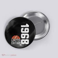 1968 Birthday Rugby Limited Edition Born In 1968 Button thumb 0