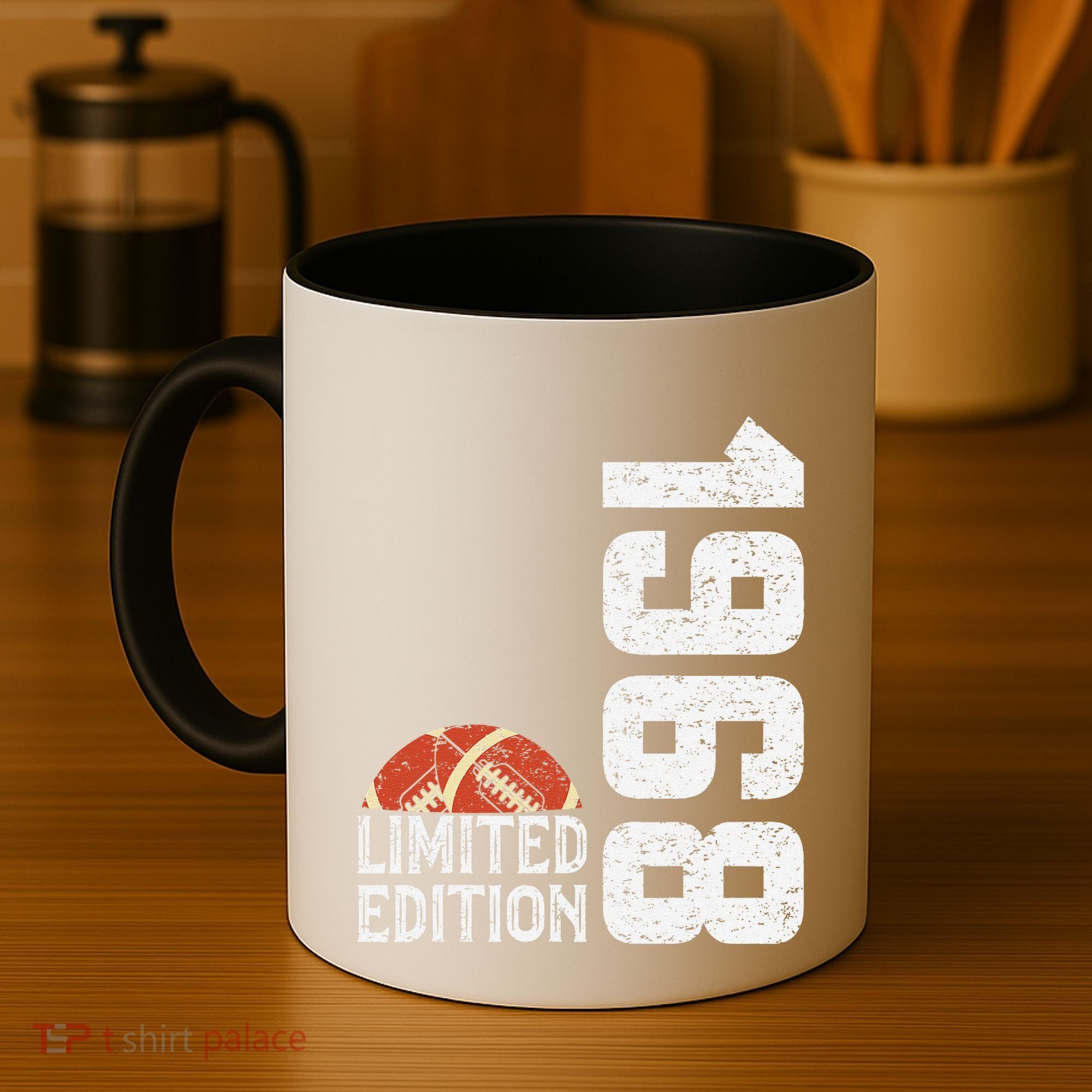 1968 Birthday Rugby Limited Edition Born In 1968 Coffee Mug