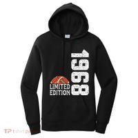 1968 Birthday Rugby Limited Edition Born In 1968 Women's Hoodie thumb 0