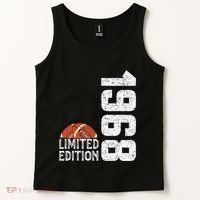 1968 Birthday Rugby Limited Edition Born In 1968 Tank Top thumb 2