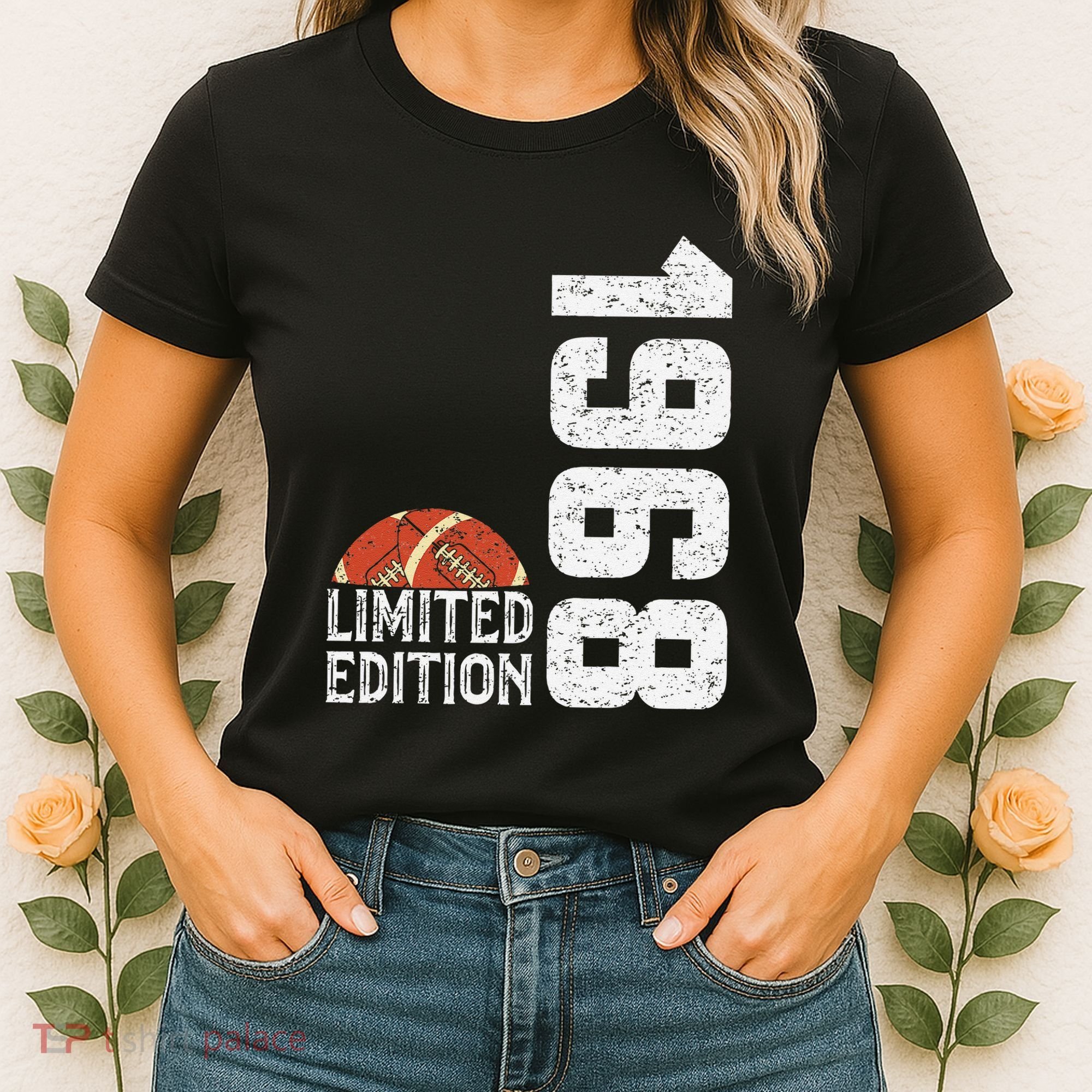 1968 Birthday Rugby Limited Edition Born In 1968 Women's T-Shirt