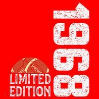1968 Birthday Rugby Limited Edition Born In 1968 Santa Hat thumb 1