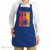 10th Birthday Retro American Football 10 Years Old Gift Apron thumb 2