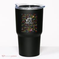 11th Birthday Square Root Of 121 11 Years Old Math Lover Tumbler thumb 0