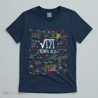11th Birthday Square Root Of 121 11 Years Old Math Lover T-Shirt thumb 5