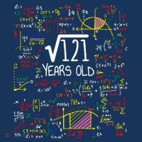 11th Birthday Square Root Of 121 11 Years Old Math Lover Women's Hoodie thumb 2