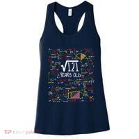 11th Birthday Square Root Of 121 11 Years Old Math Lover Women's Tank Top thumb 0
