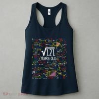 11th Birthday Square Root Of 121 11 Years Old Math Lover Women's Tank Top thumb 3