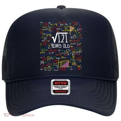 11th Birthday Square Root Of 121 11 Years Old Math Lover Hat