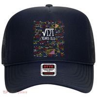 11th Birthday Square Root Of 121 11 Years Old Math Lover Hat thumb 0