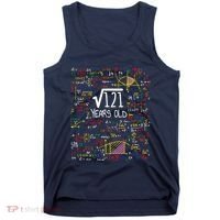11th Birthday Square Root Of 121 11 Years Old Math Lover Tank Top thumb 0