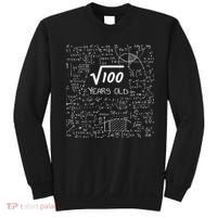 10th Birthday, Square Root Of 100 10 Years Old Sweatshirt thumb 0