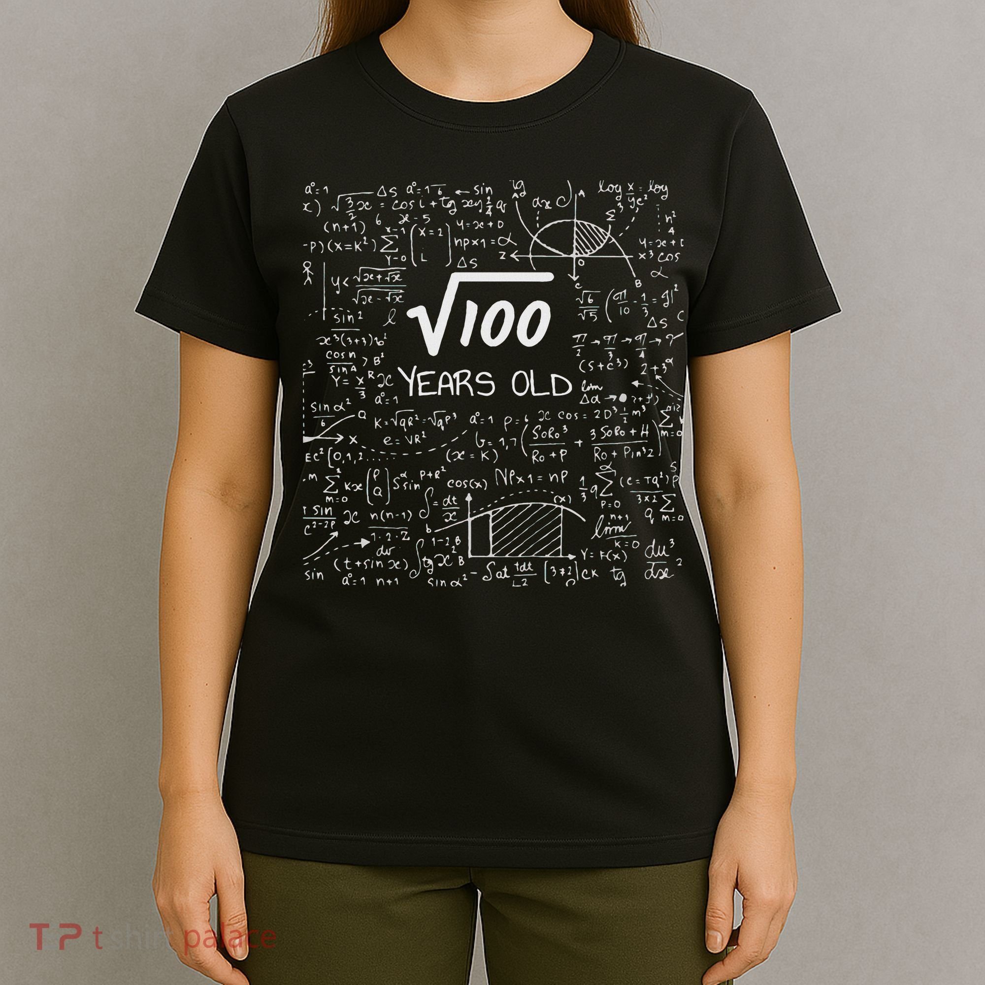 10th Birthday, Square Root Of 100 10 Years Old T-Shirt