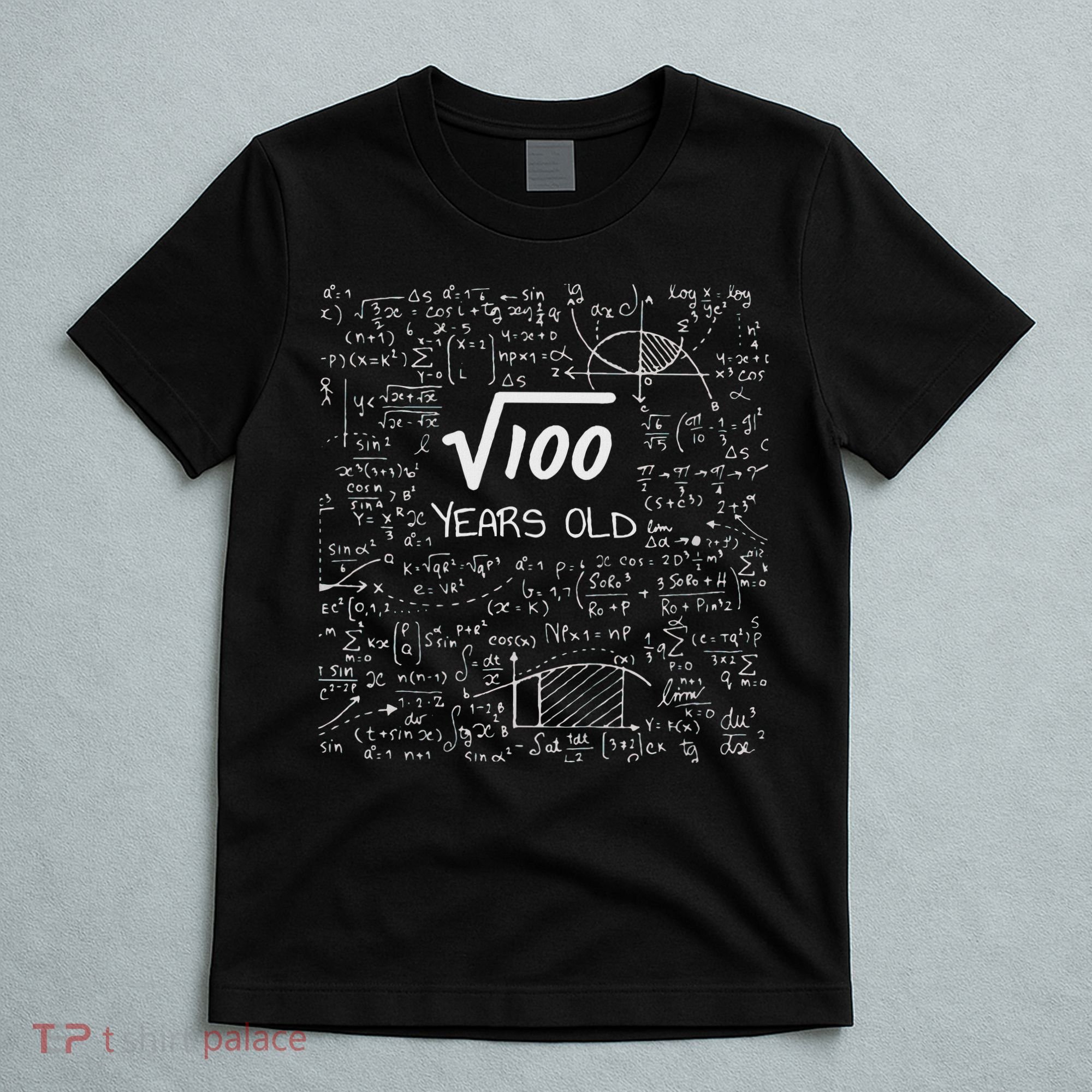 10th Birthday, Square Root Of 100 10 Years Old T-Shirt