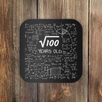 10th Birthday, Square Root Of 100 10 Years Old Coaster thumb 0