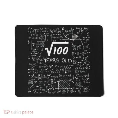 10th Birthday, Square Root Of 100 10 Years Old Mousepad