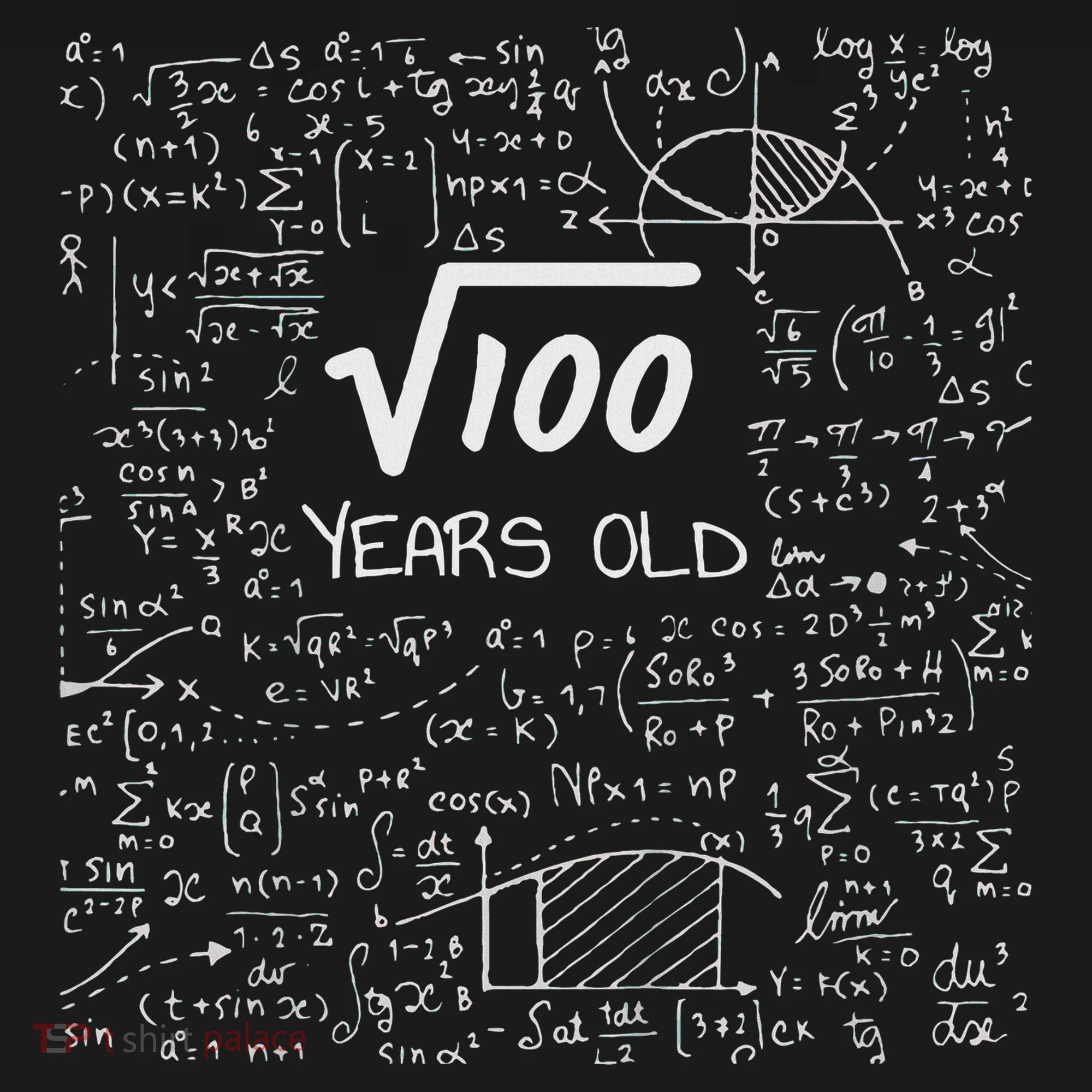 10th Birthday, Square Root Of 100 10 Years Old Ornament