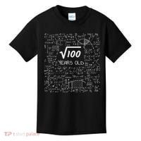 10th Birthday, Square Root Of 100 10 Years Old Kids T-Shirt thumb 0