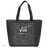 10th Birthday, Square Root Of 100 10 Years Old Tote Bag thumb 0