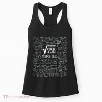 16th Birthday Square Root Of 256 16 Years Old Women's Tank Top thumb 0